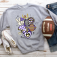Retro Football New Purple Gold-DTF