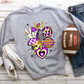 Retro Football New Purple Yellow-DTF