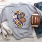 Retro Football New Purple Yellow-DTF