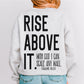 Rise above it-DTF
