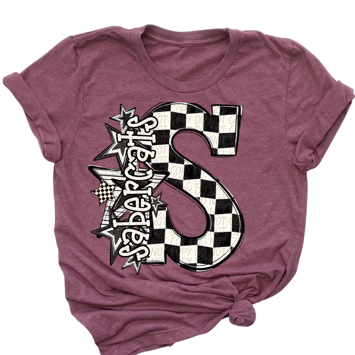 BW Checker star mascots (dropdown)- DTF&UV