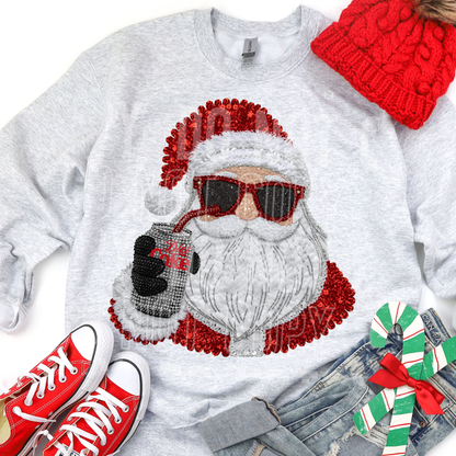 Santa Drinks( DROPDOWN)- DTF&UV