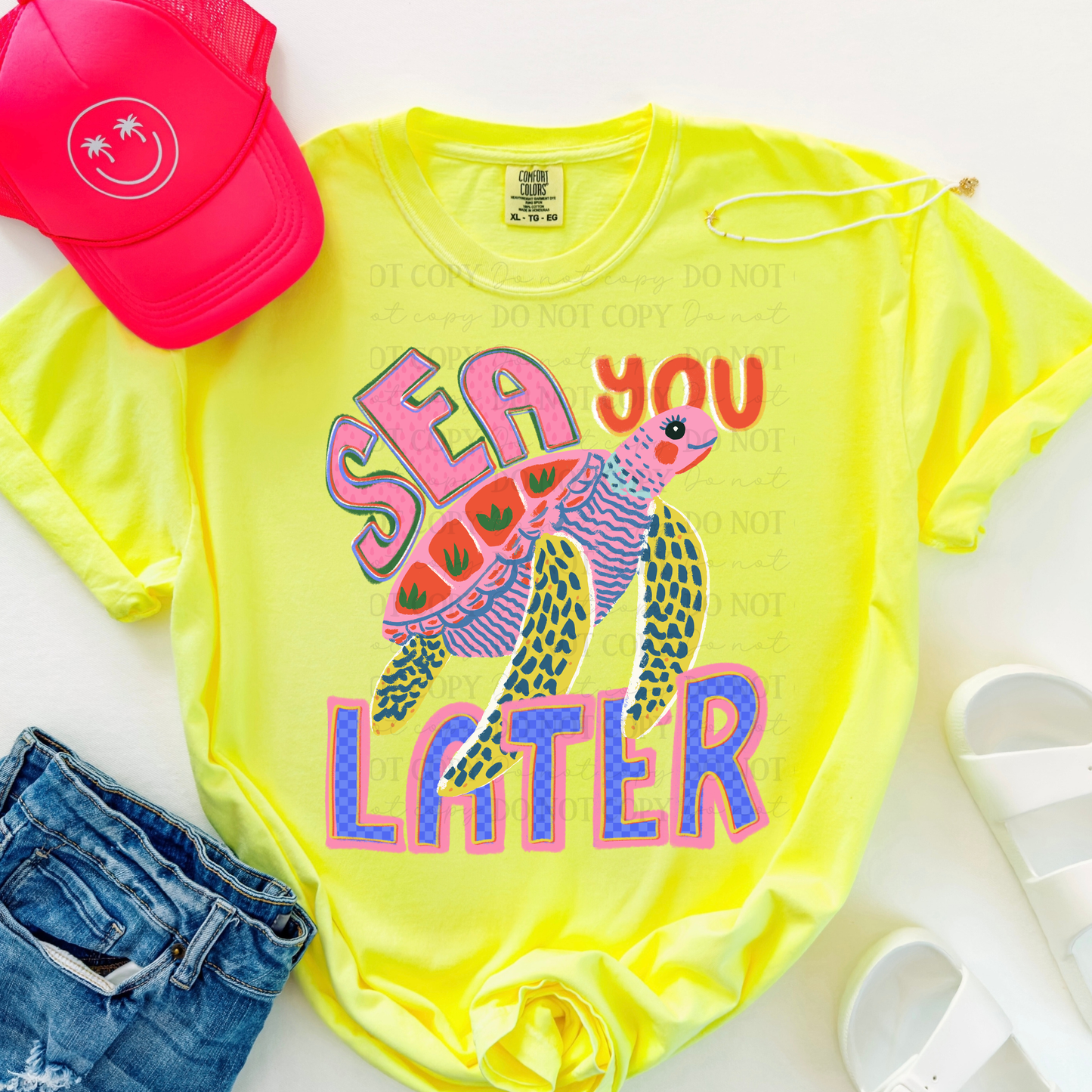 SEA YOU LATER TURTLE -DTF&UV