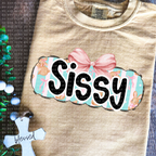 COQUETTE BUNNY NAMES(all in dropdown)-DTF