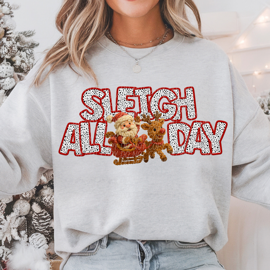 SLEIGH ALL DDAY-DTF&UV