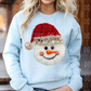 SNOWMAN FAUX YARN FACE -DTF&UV