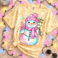 SNOWMAN LET IT SNOW  -DTF