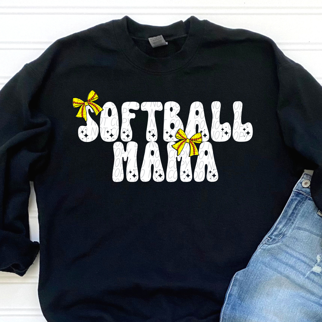 Sports Mama Bow ( DROPDOWN)- DTF&UV