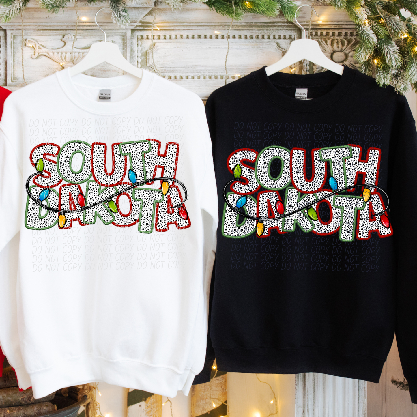 Dot Christmas STATES (dropdown)-DTF&UV