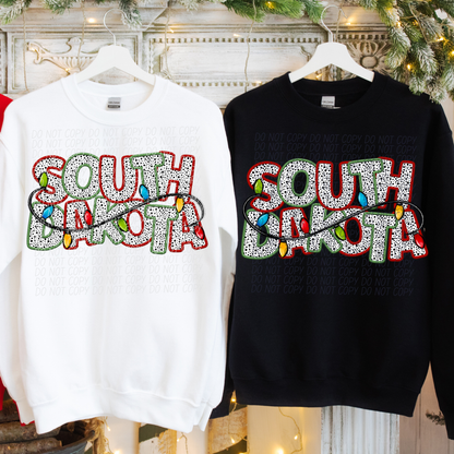 Dot Christmas STATES (dropdown)-DTF&UV
