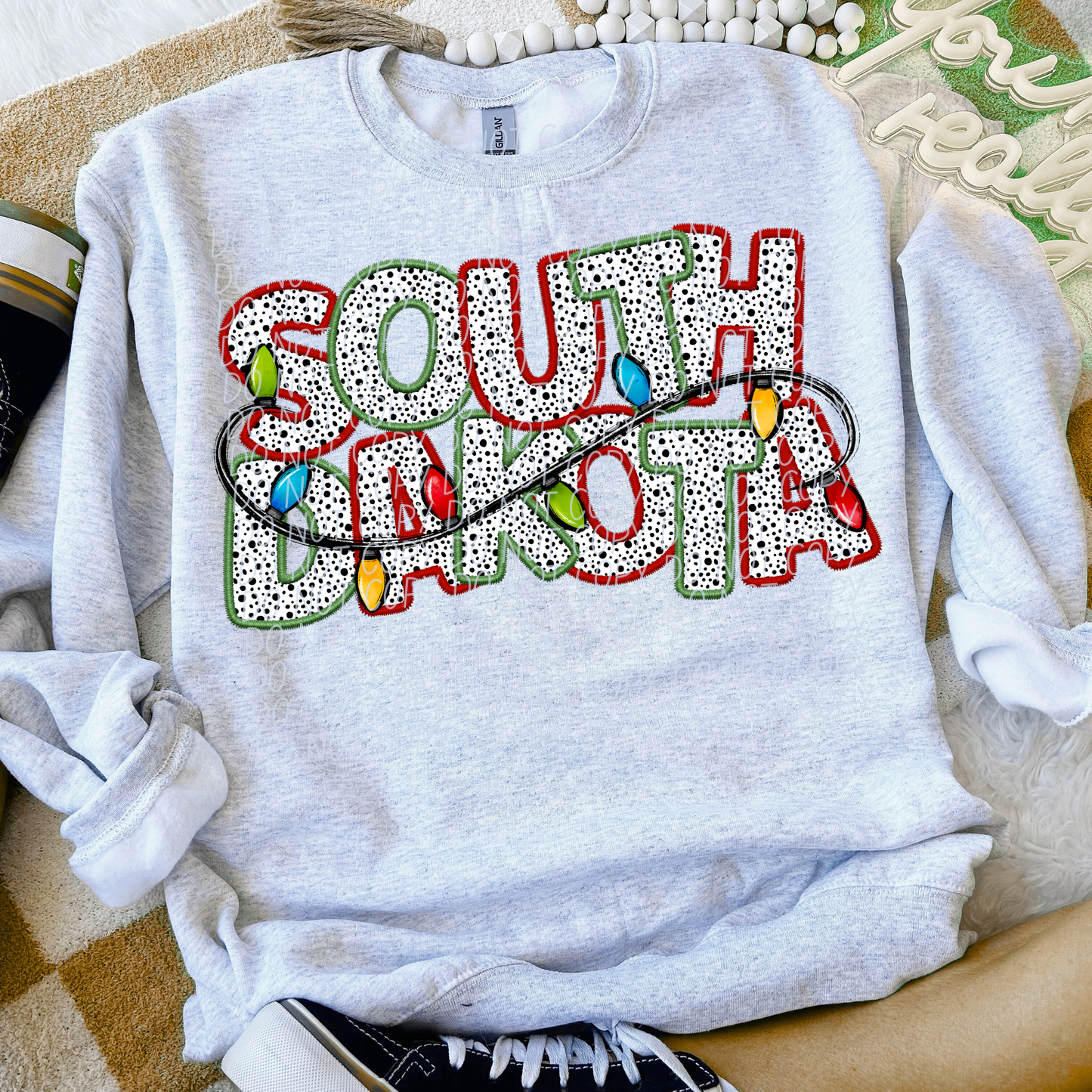 Dot Christmas STATES (dropdown)-DTF&UV