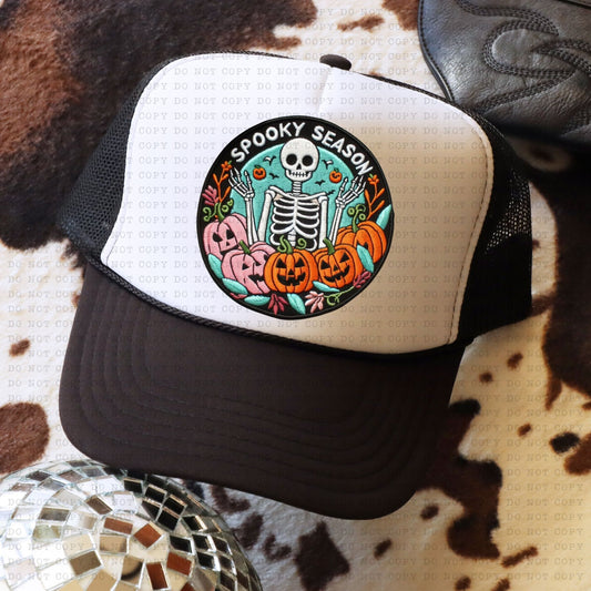 Spooky Season 2 Faux Hat Patch - DTF