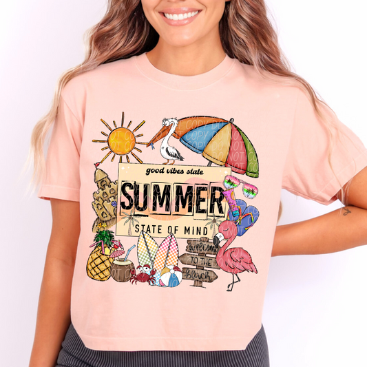 SUMMER STATE OF MIND BEACH-DTF