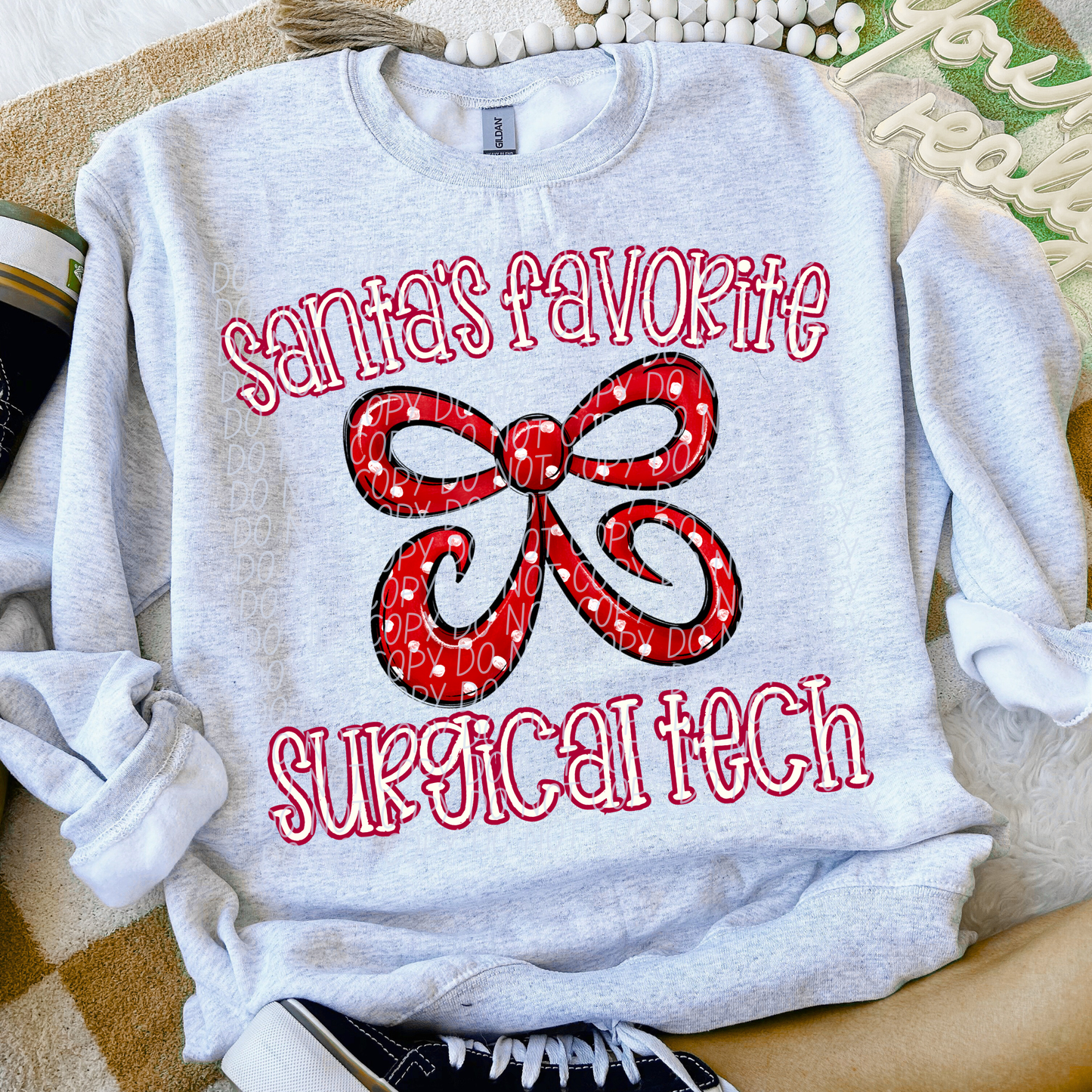 Santas Favorite (Dropdown)-DTF&UV