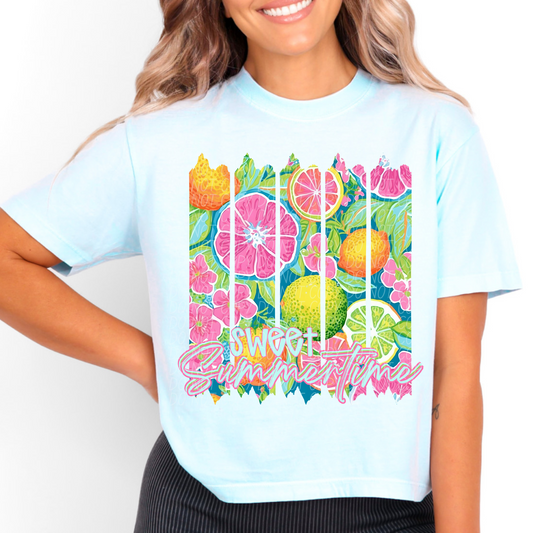 SWEET SUMMERTIME citrus-DTF
