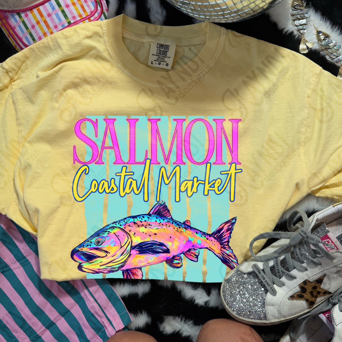 Salmon coastal Market- DTF&UV