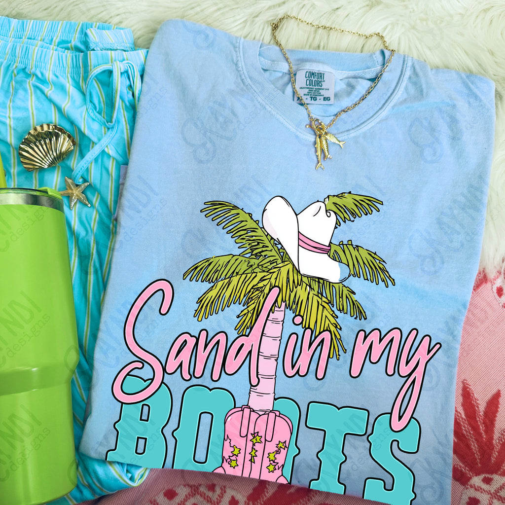 Sand in my boots-DTF&UV