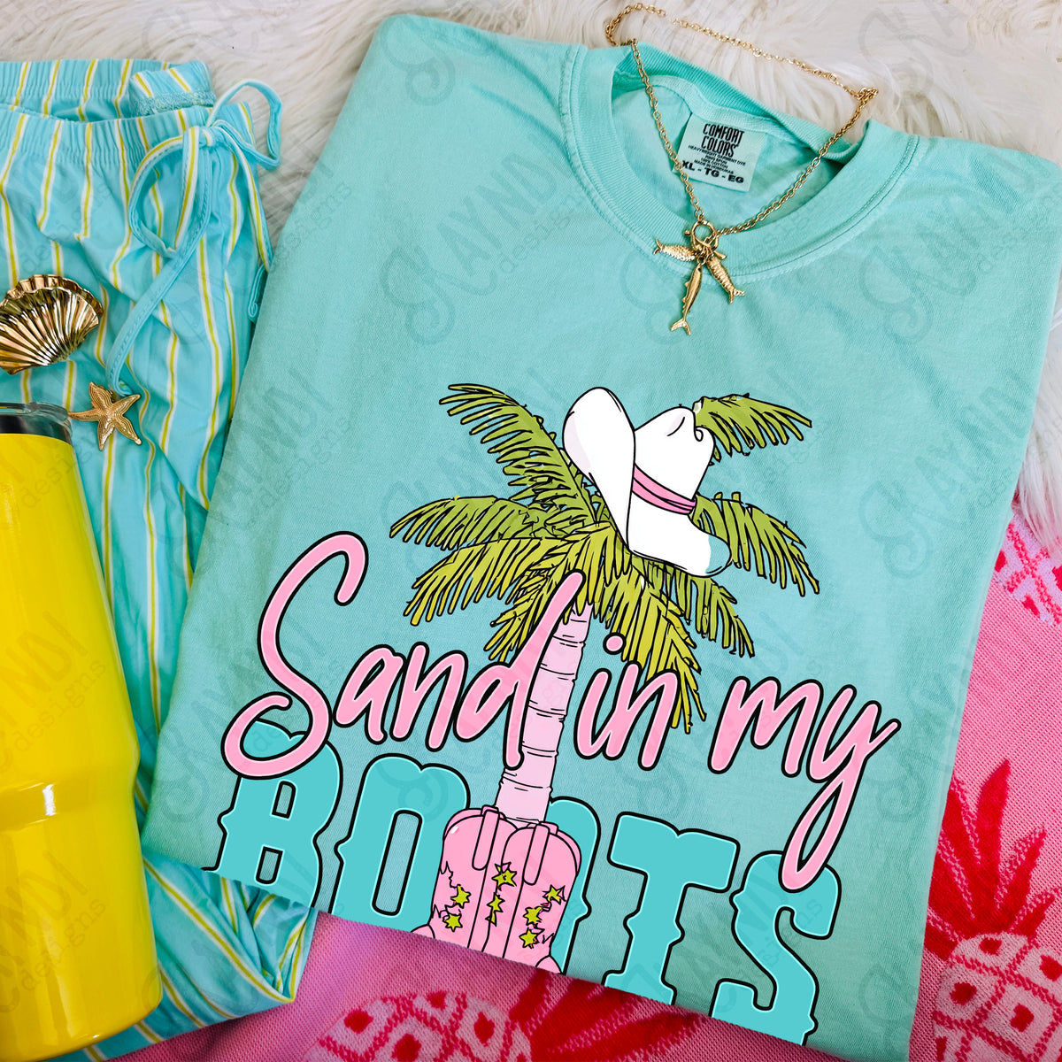 Sand in my boots-DTF&UV
