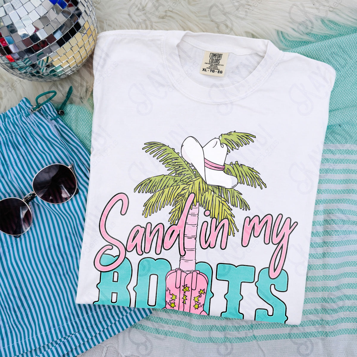 Sand in my boots-DTF&UV