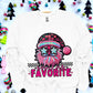 Santas Favorite Faux Emb -DTF
