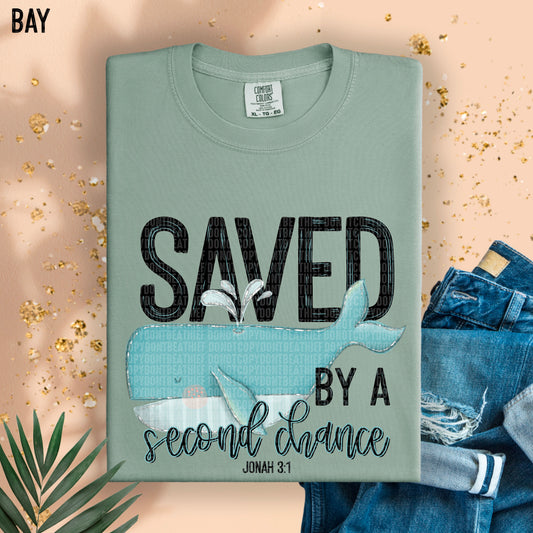 Saved by a second chance-DTF