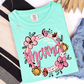 Floral Mothers day (Custom ): (ANY NAME)- DTF