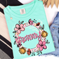 Floral Mothers day (Custom ): (ANY NAME)- DTF