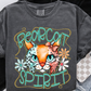 Funky Retro Spirit Mascot (dropdown)-DTF&UV