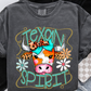 Funky Retro Spirit Mascot (dropdown)-DTF&UV