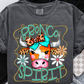 Funky Retro Spirit Mascot (dropdown)-DTF&UV
