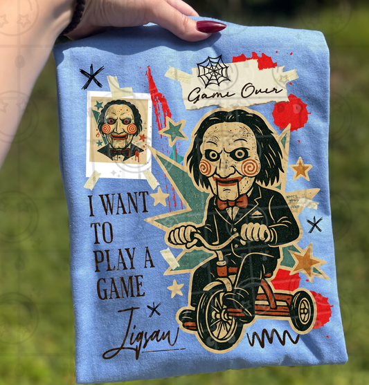 Jigsaw vintage collage-DTF&UV