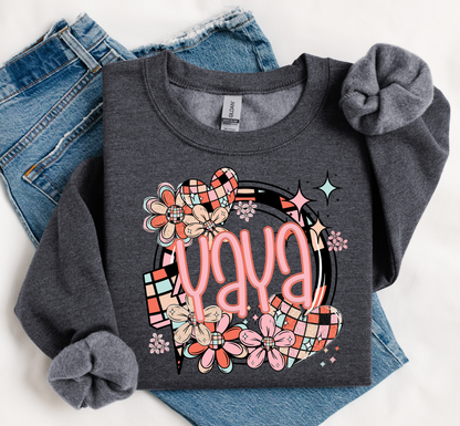 Daisy Heart CUSTOM: DTF&UV