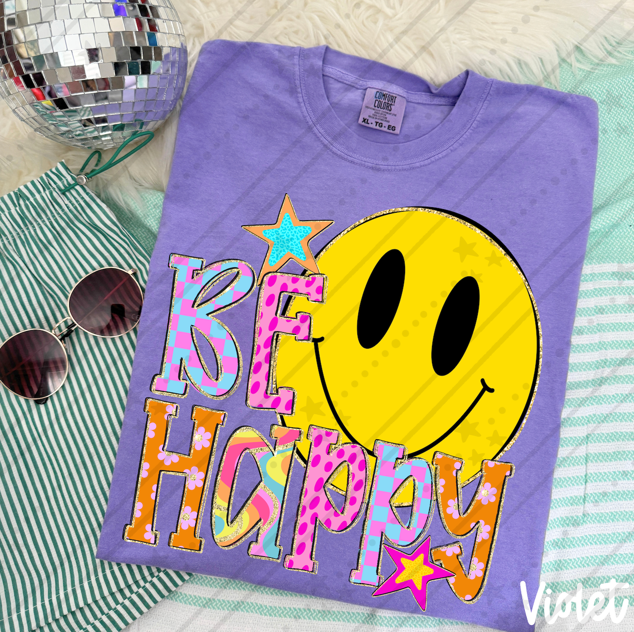 Be Happy -DTF&UV