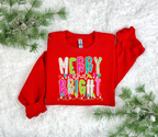 Merry and Bright -DTF