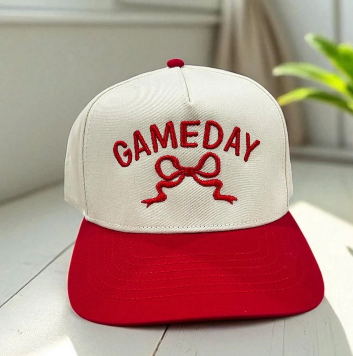ABI Game Day with Bow Embroidered Hat - Pre-Order