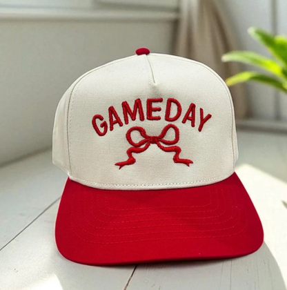 ABI Game Day with Bow Embroidered Hat - Pre-Order