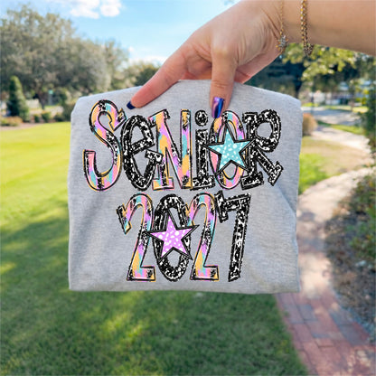 Senior 2027 school doodle-DTF&UV
