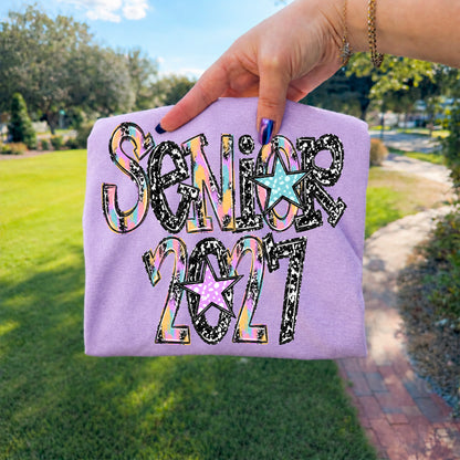 Senior 2027 school doodle-DTF&UV