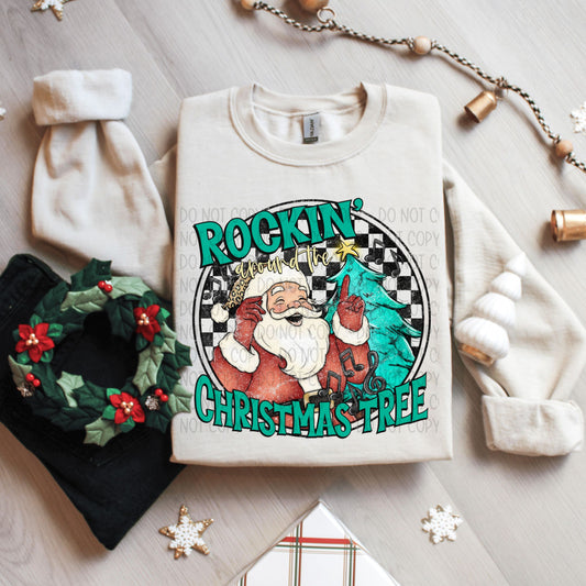 Rockin Santa-DTF