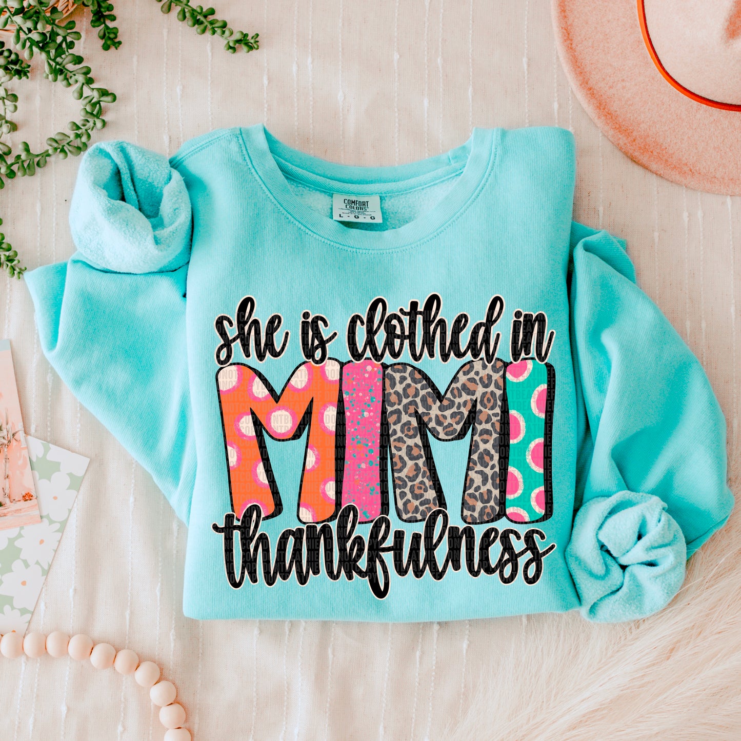 She is Clothed in Thankfulness (ALL LISTED IN THIS LISTING-DROPDOWN)-DTF