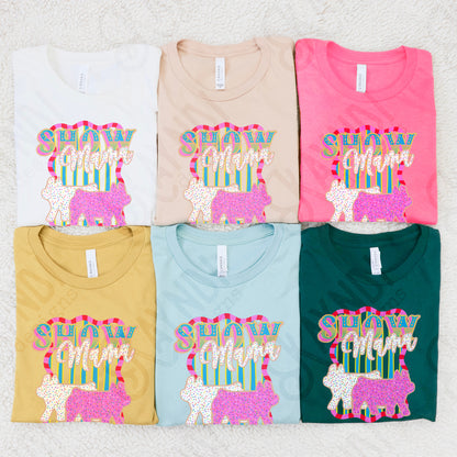 Show Mama Pig dots -DTF&UV