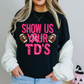 Show us TD Faux Emb-DTF