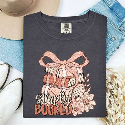 Simply Booked bow- DTF&UV