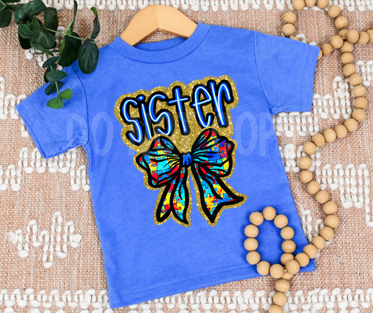 Sister Autism -DTF