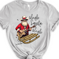 Sleigh Santa cowboy Sleigh-DTF