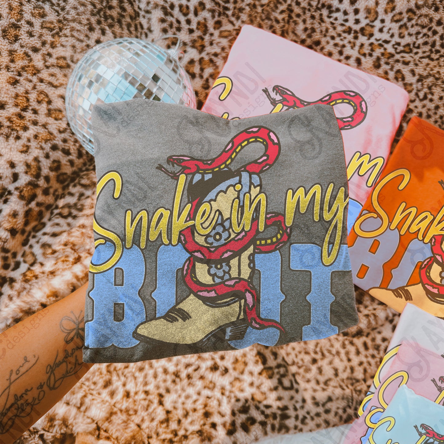 Snake in my boot-DTF&UV