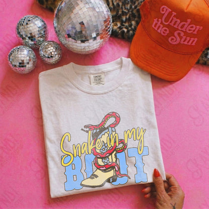 Snake in my boot-DTF&UV