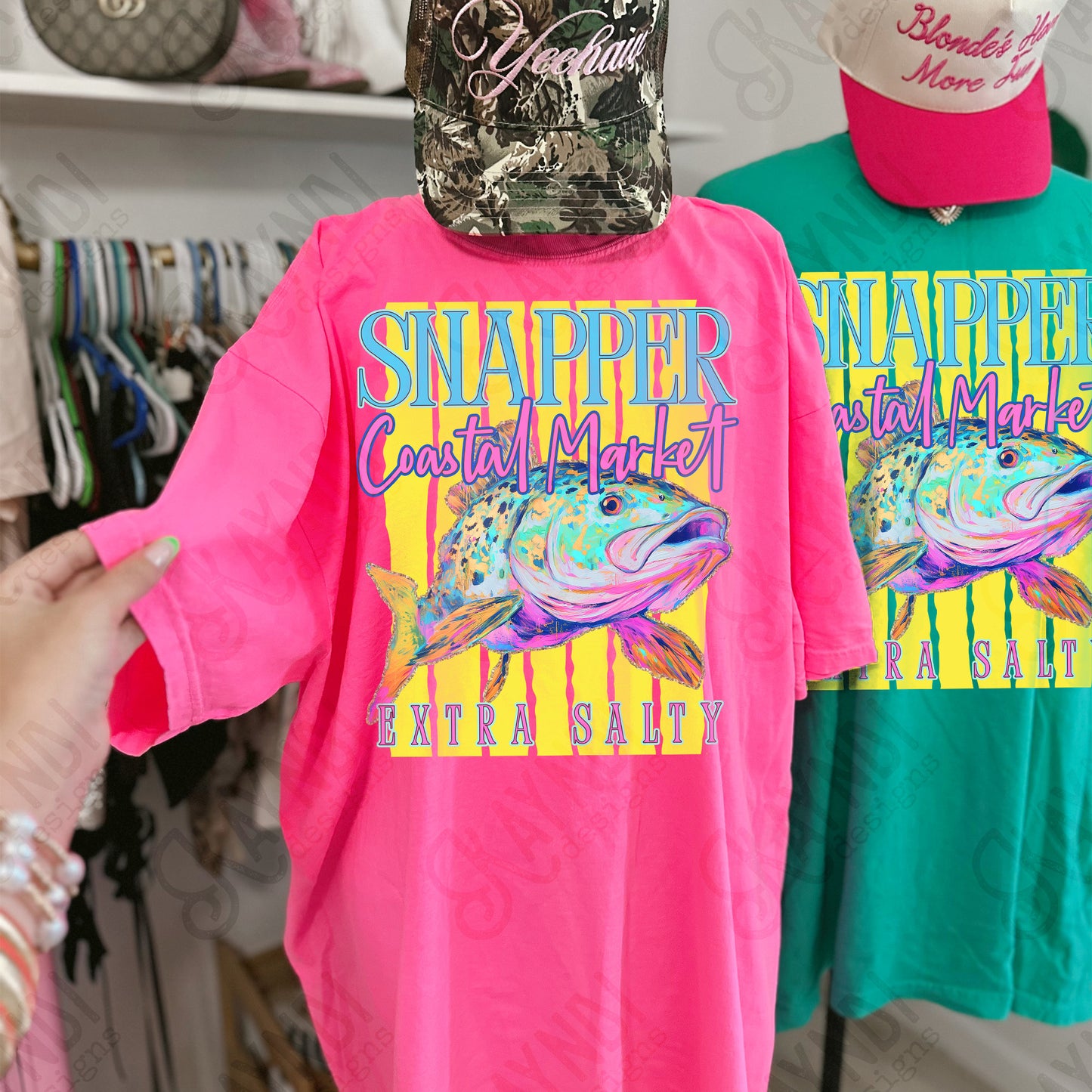Snapper coastal Market- DTF&UV