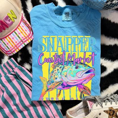 Snapper coastal Market- DTF&UV