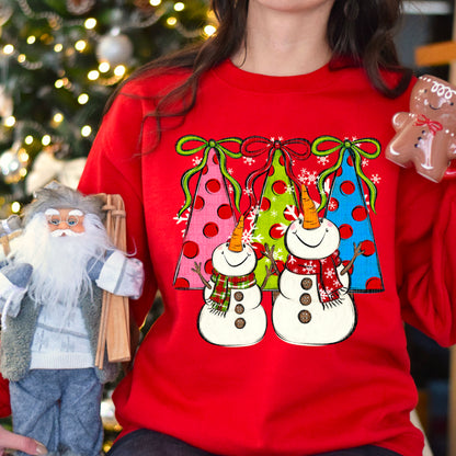 Snowman Christmas tree-DTF&UV